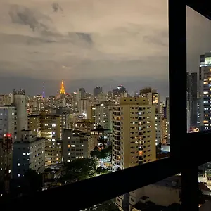 F1604 | Cobertura Frei Caneca | Vista Av. Paulista , São Paulo Brasil